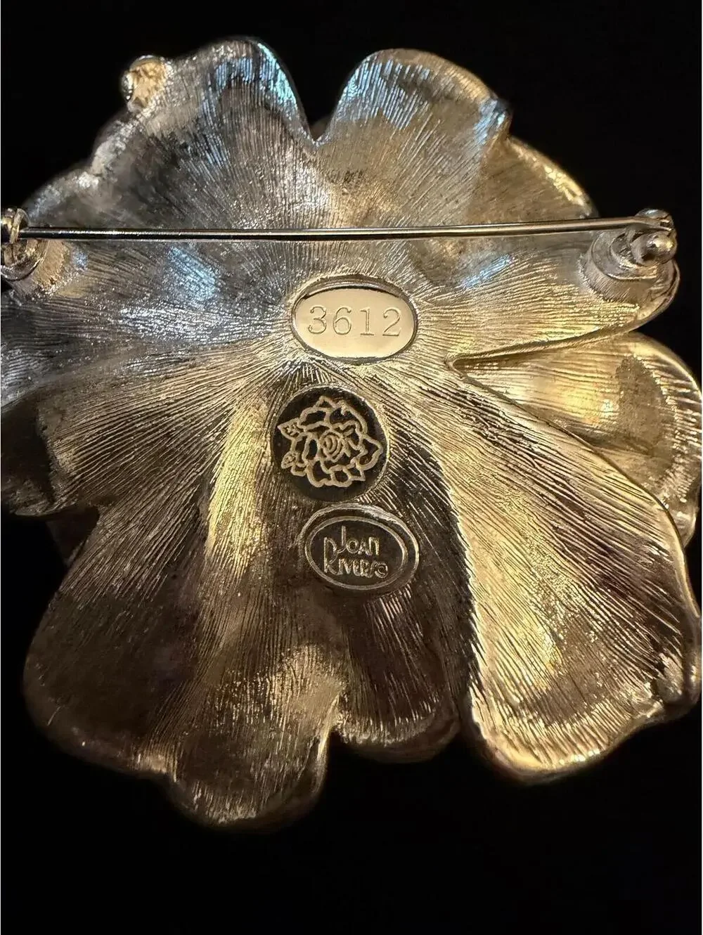 Joan Rivers Brooch Pin 3